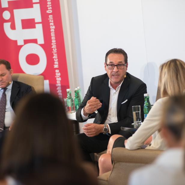 FPÖ-Spitzenkandidat Heinz-Christian Strache im profil-Gespräch.