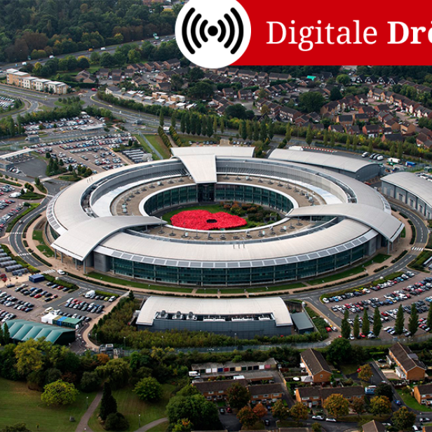 Hauptsitz des britischen Geheimdienstes GCHQ in Cheltenham