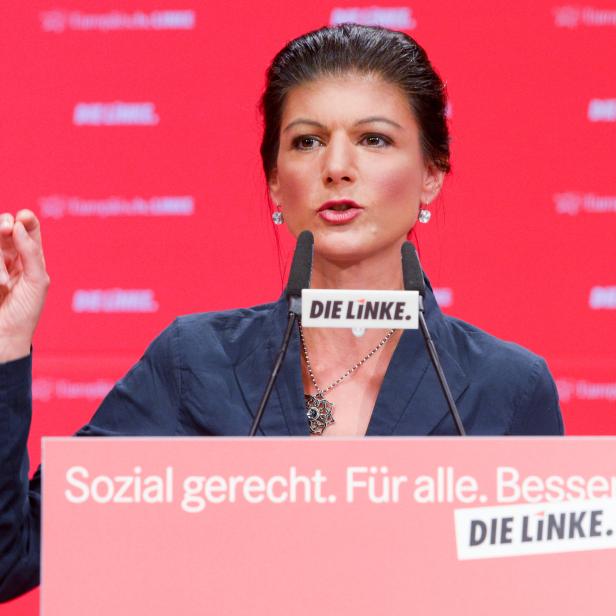 Sahra Wagenknecht, Fraktionsvorsitzende der Partei Die Linke 