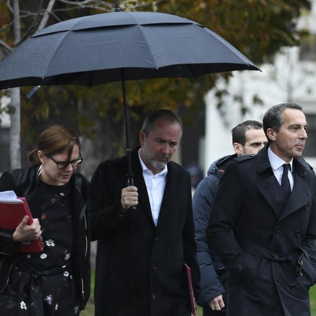 Kanzleramtsminister Thomas Drozda und Bundeskanzler Christian Kern