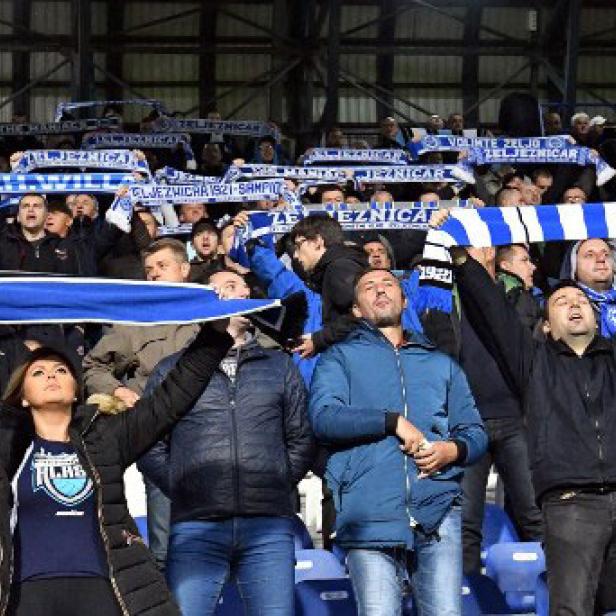 Die Fans des FK Zeljeznicar Sarajevo warten schon länger auf einen Auftritt in der Europa League