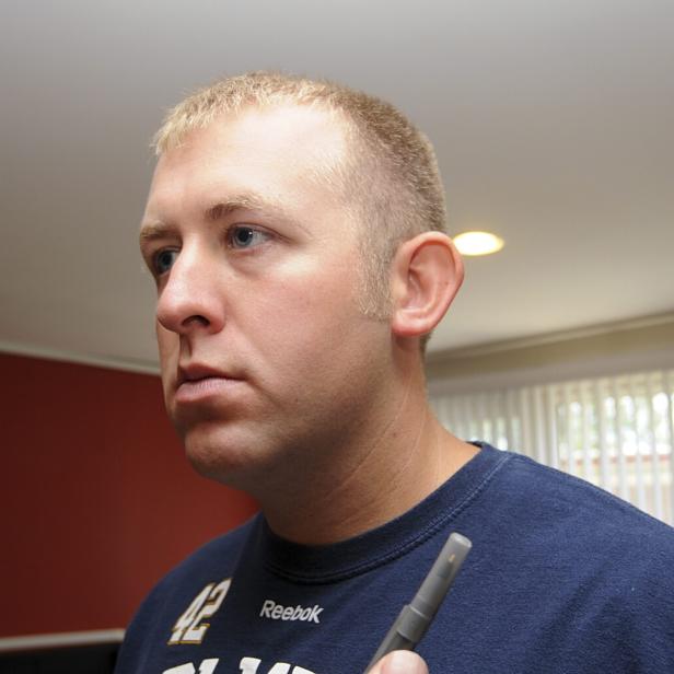 Nach den tödlichen Schüssen: Darren Wilson bei der Einvernahme