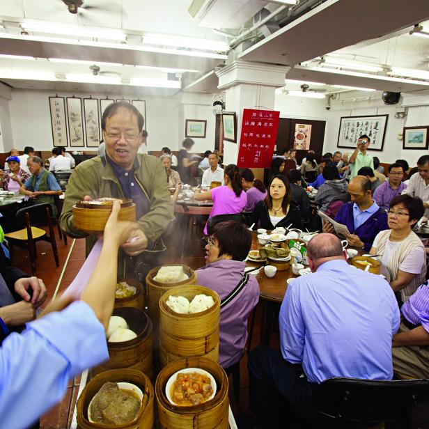 ERHÄLTLICH GEGEN TASCHENGELD: Dim Sum in Hongkong.