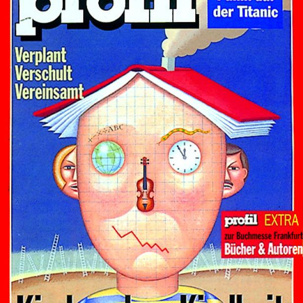 Das Cover der profil-Ausgabe vom 28. September 1992