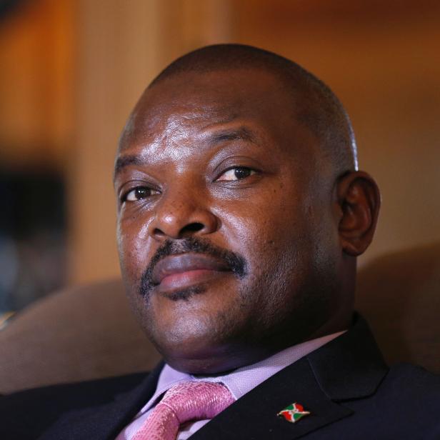 Pierre Nkurunziza, Präsident Burundis.