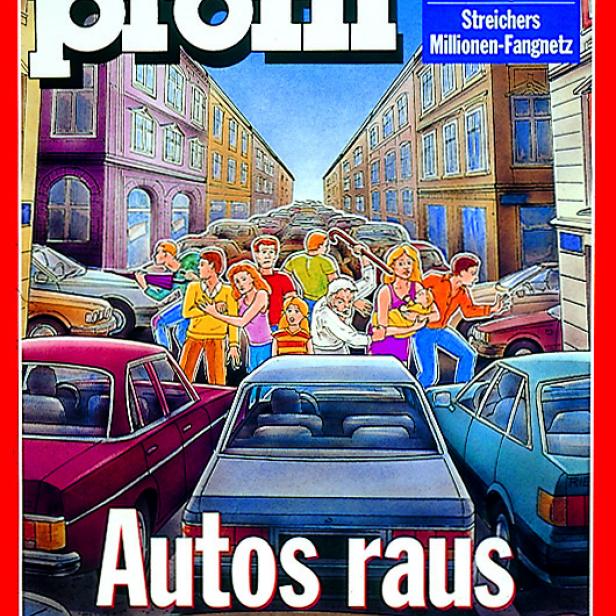 Das profil-Cover vom 18. Mai 1992