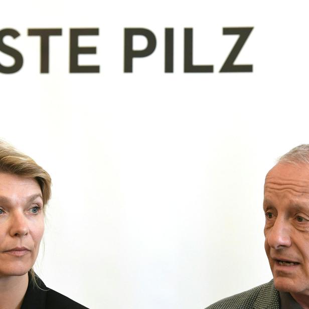  Maria Stern und Peter Pilz. "Die Zeit des Streits ist vorbei", sagt der Gründer der Liste Pilz.