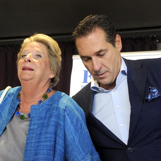 Ursula Stenzel und Heinz-Christian Strache.