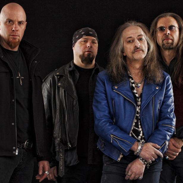 Bobby Liebling (Zweiter von rechts) und seine Band Pentagram sind wieder in Europa unterwegs