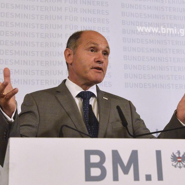 Innenminister Wolfgang Sobotka (ÖVP) 