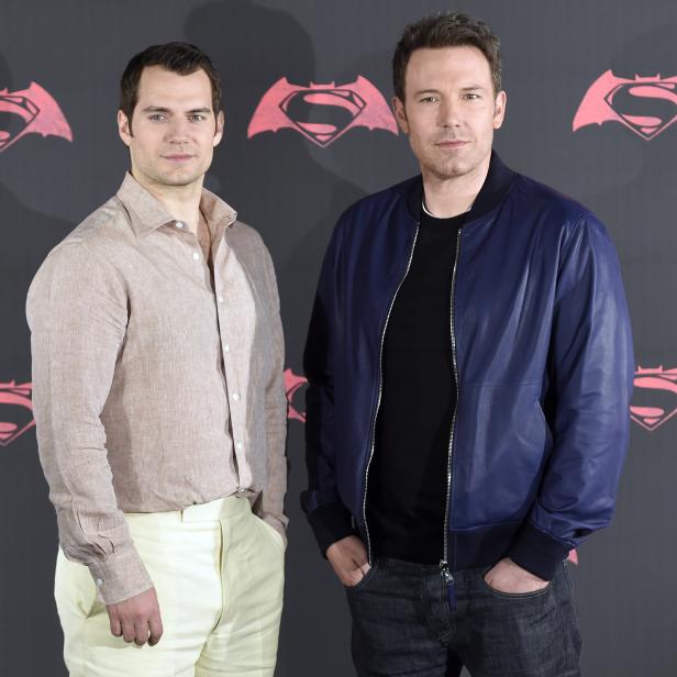 Henry Cavill (Superman) und Ben Affleck (Batman).