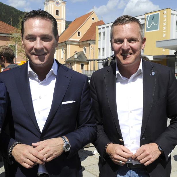 Strache mit Kunasek