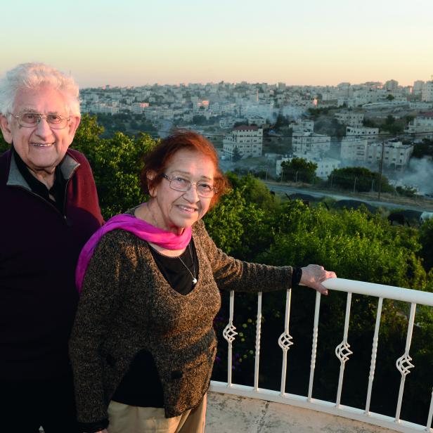 Eljakim und Deborah Haetzni. "Wir sind so glücklich hier."