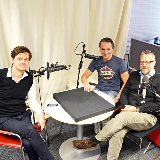 Robert Treichler, Christian Rainer und Martin Staudinger