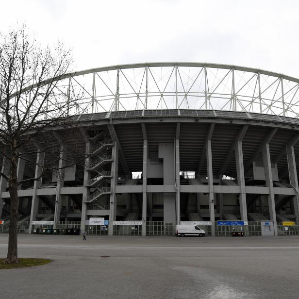 Das "Ernst Happel-Stadion" im Prater in Wien 