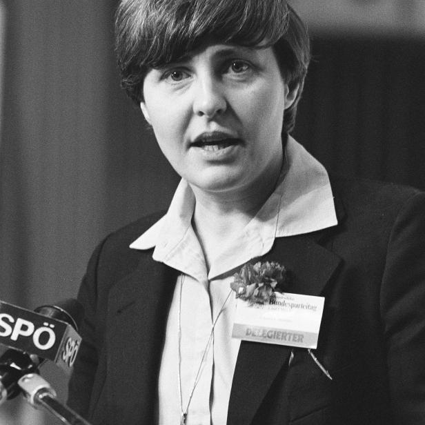 Johanna Dohnal im Jahr 1979