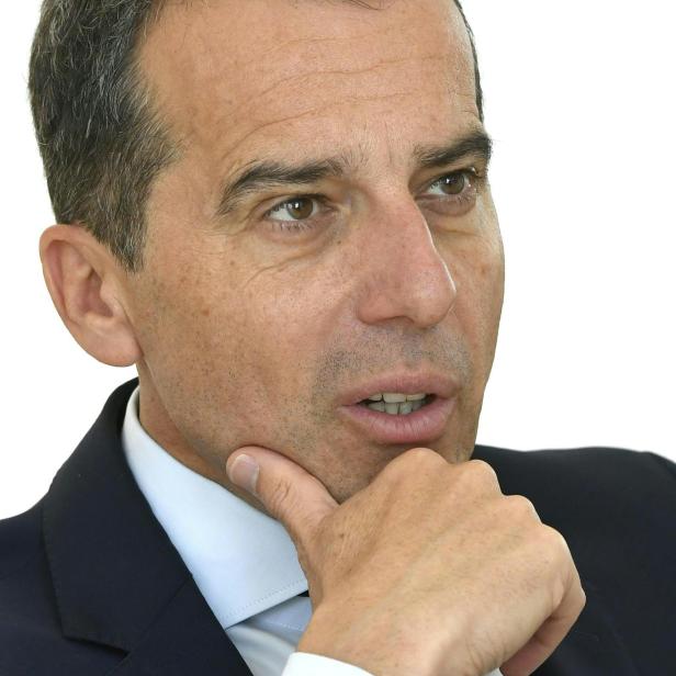 Brachte die Idee zur Maschinensteuer ins Spiel: Bundeskanzler Christian Kern.