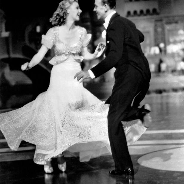 Ginger Rogers und Fred Astaire in "Top Hat" (1935)