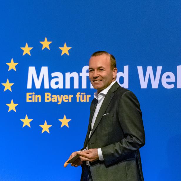 Der Spitzenkandidat der EVP: Manfred Weber (CSU)