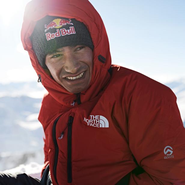 David Lama am Stubaier Gletscher im Jahr 2018