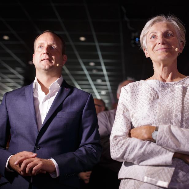 Irmgard Griss und Matthias Strolz sind endlich per Du