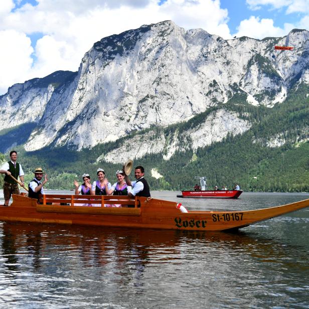 Wer in Österreich lebt, lebt meist friedlich. Im Bild: Das Narzissenfest in Bad Aussee