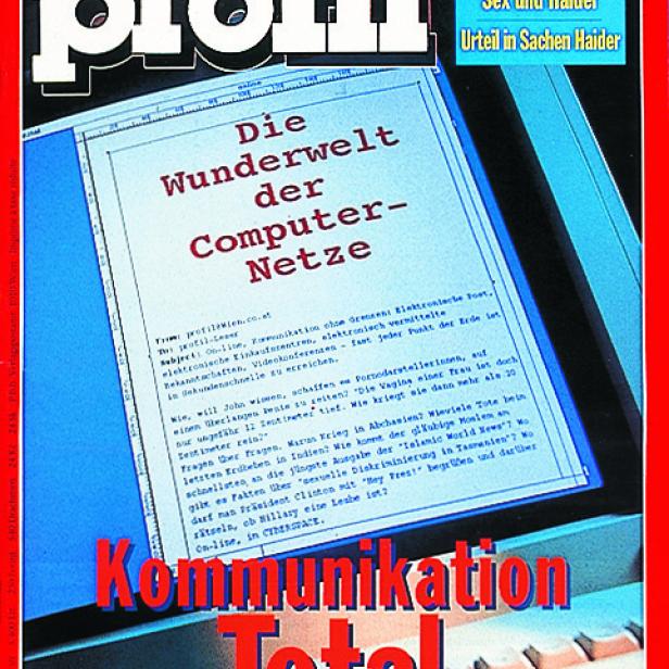 Das profil-Cover vom 15. November 1993 