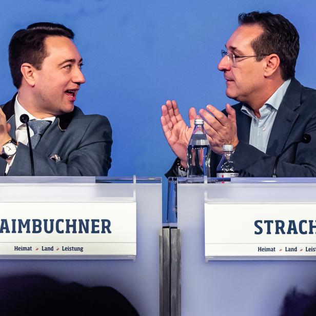 Keine Freunde mehr: Manfred Haimbuchner und Heinz-Christian Strache