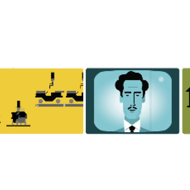 Marshall McLuhan als Google Doodle