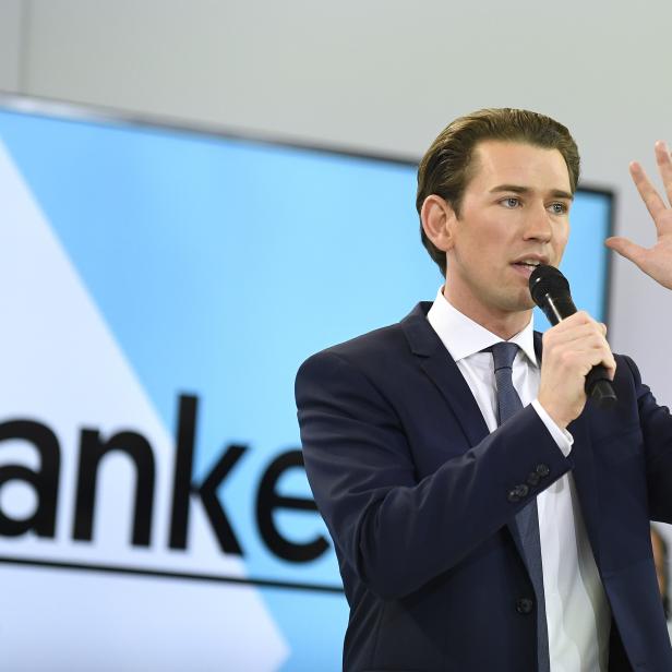 Wahlsieger Sebastian Kurz