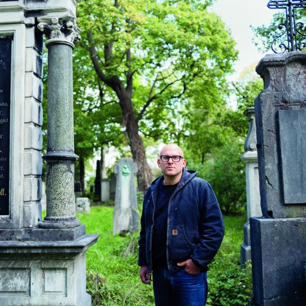 Roland Schulz im Alten Südfriedhof in München