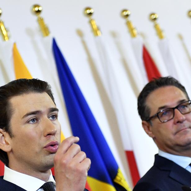 Bundeskanzler Kurz, Vizekanzler Strache