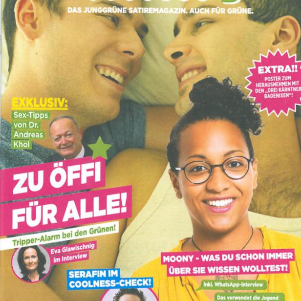 Cover der Satirezeitung „moony“