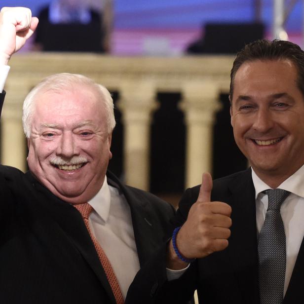 Häupl und Strache: Aus dem angekündigten Duell wurde dann doch keines.