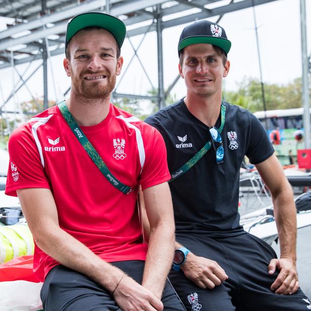 Nico Delle Karth und Niko Resch gehen als Mitfavoriten im 49er-Duo-Segeln an den Start.