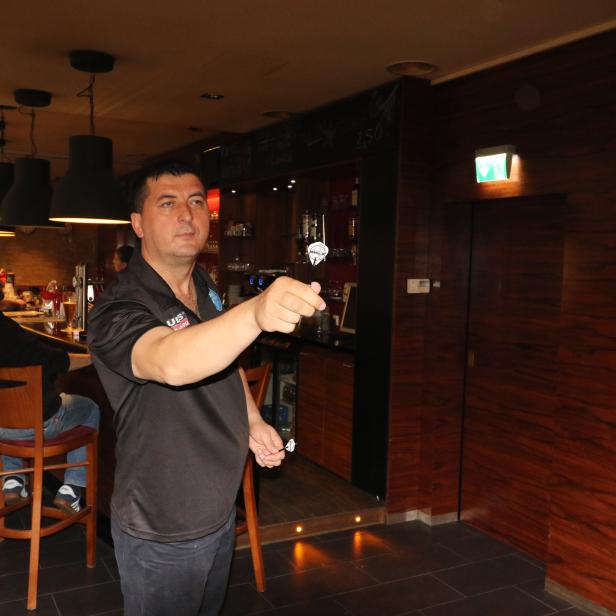 Suljovic beim Training.