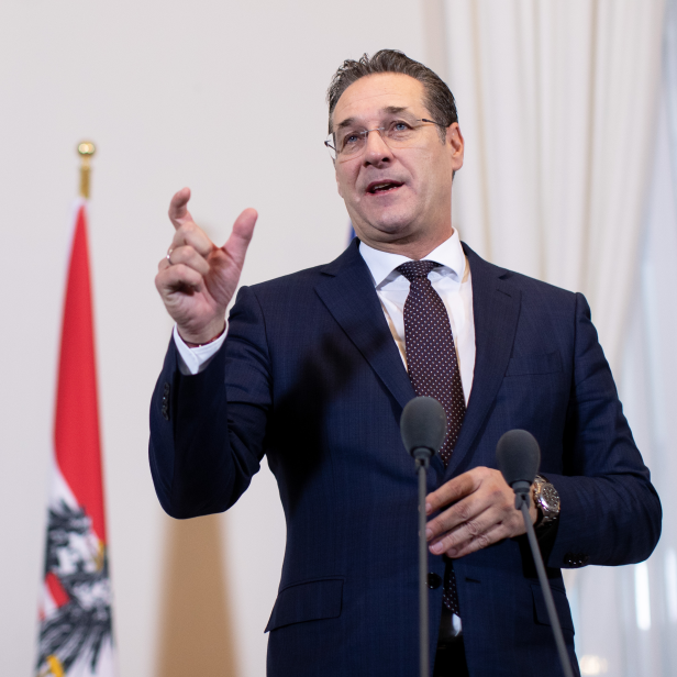 „Sonst gibt es Probleme!“  Heinz-Christian Strache