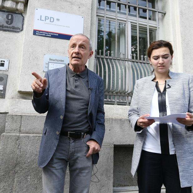 Peter Pilz und Alma Zadic von der Liste Pilz