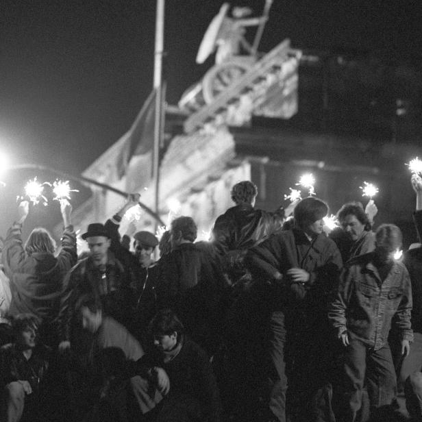 Fall der Berliner Mauer 1989