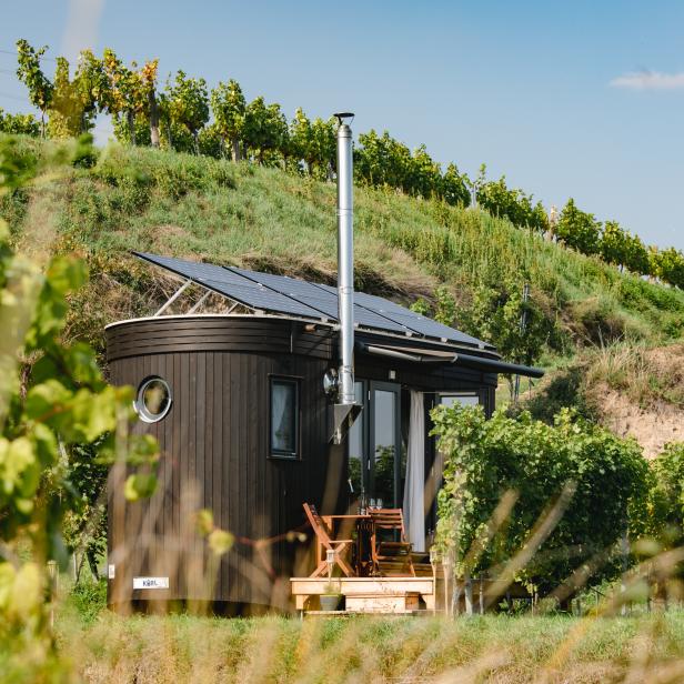 Ein „Tiny House” im Grünen