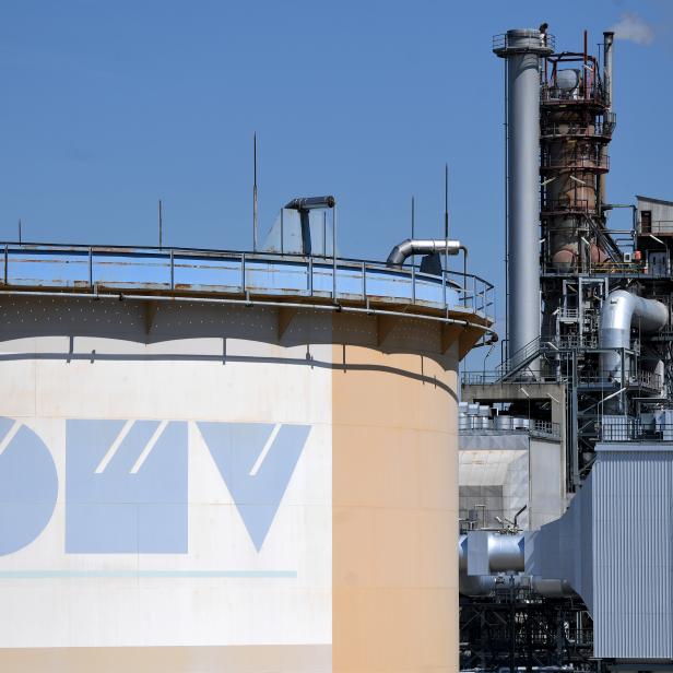 OMV-Raffinerie in Schwechat.