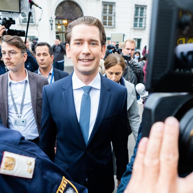 Bundeskanzler Sebastian Kurz (ÖVP) am Donnerstag, 07. Oktober 2021