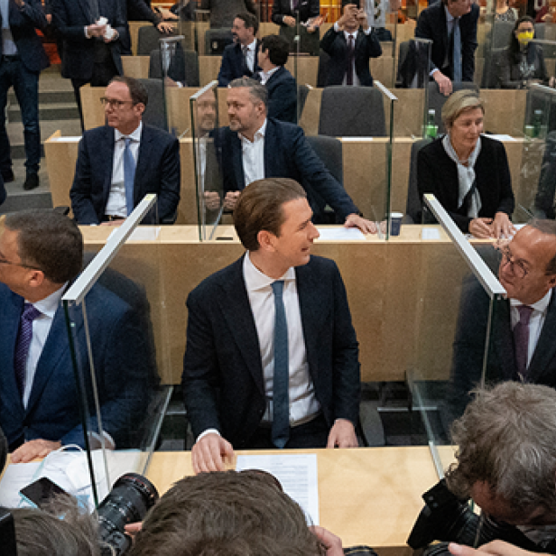 Sebastian Kurz im Nationalrat