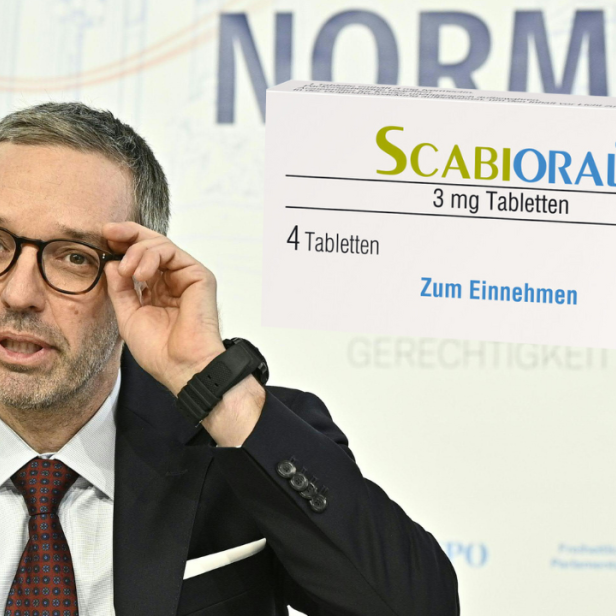 Herbert Kickl und das Medikament Scabioral