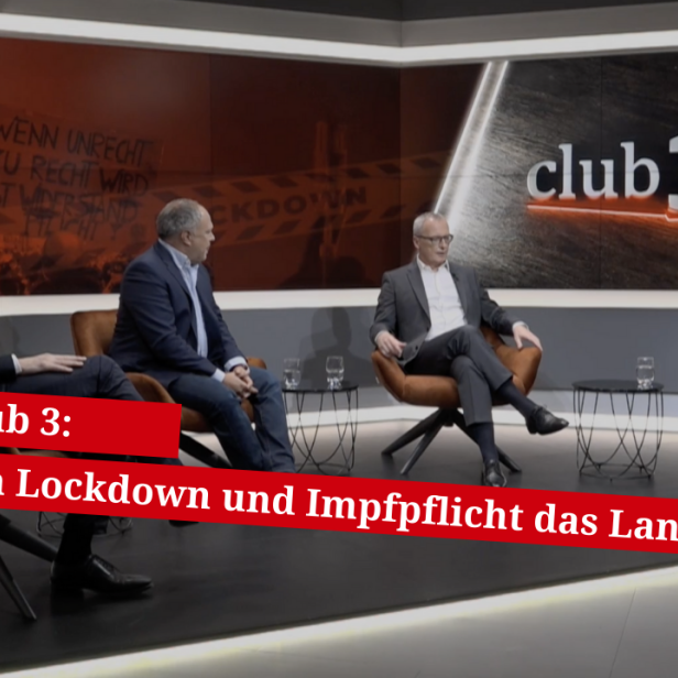 Die Chefredakteure von profil, Kurier und Krone im Club 3