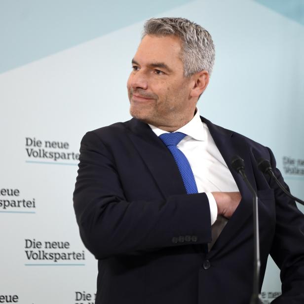 Der designierte Bundeskanzler und ÖVP-Bundesparteiobmann Karl Nehammer