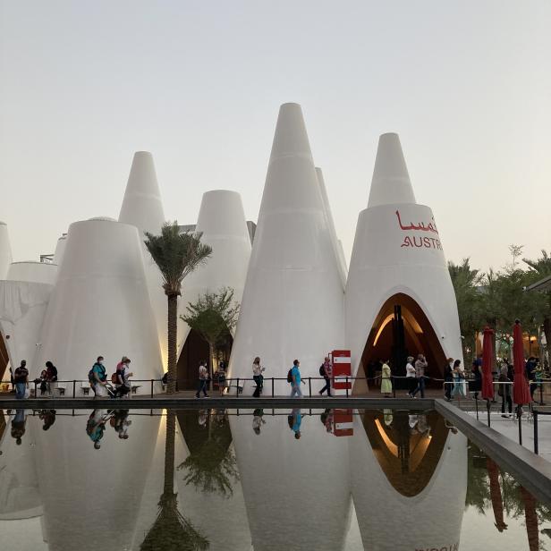 Der Österreichische Pavillon auf der Weltausstellung in Dubai