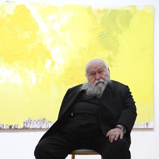 Hermman Nitsch im Mai 2019