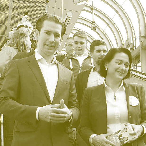 Ex-ÖVP-Chef Sebastian Kurz und Gudrun Kugler (ÖVP) 2019