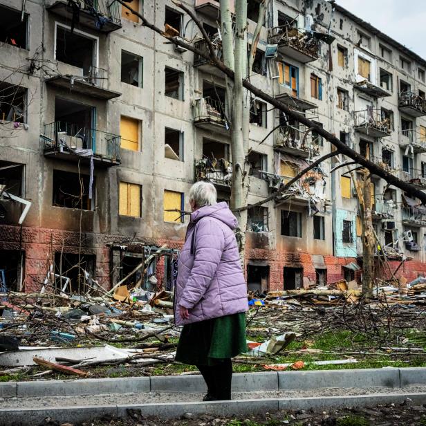 Zerstörung in Kramatorsk